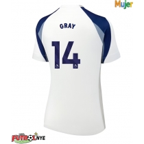 Camiseta Tottenham Hotspur Archie Gray #14 Primera Equipación para mujer 2025-26 manga corta